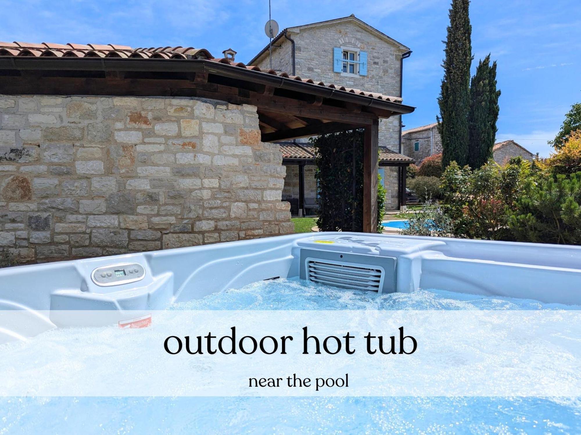 Villa Paolina With Hot Tub Visnjan Exterior photo